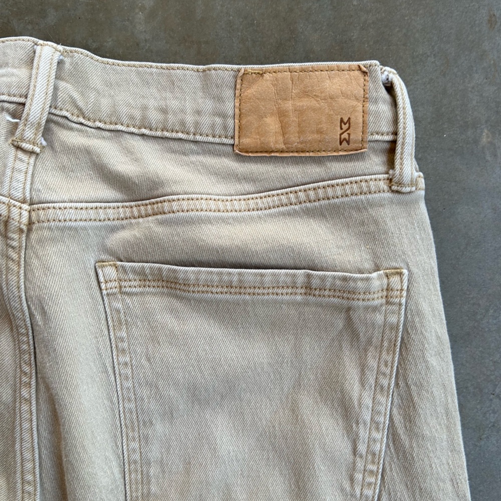 Mutual Weave Tan Jeans - Picture 3 of 6